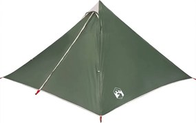 vidaXL Σκηνή Οικογενειακή Tipi 7 Ατόμων Αδιάβροχη Πράσινη