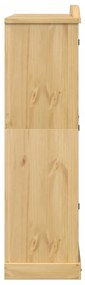 vidaXL Ντουλάπα Corona 151,5x52x186 εκ. από Μασίφ Ξύλο Πεύκου