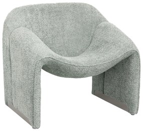 Πολυθρόνα SPINER C9599.05 Φυστικί Μπουκλέ Ύφασμα 81x64x74Υεκ. 81x64x74 εκ.
