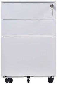ΣΥΡΤΑΡΙΕΡΑ Μέταλλο Βαφή Άσπρο 39x52x60cm Ε6009