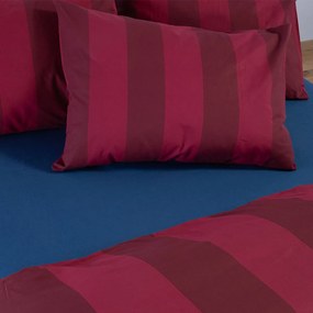 Μαξιλαροθήκη (52x72) Nef-Nef Homeware Casual Vertia Bordo