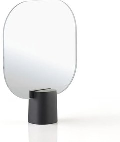 Καθρέπτης Επιτραπέζιος Time 30742 Με Τσιμεντένια Βάση 20x6x26,5cm Black Zone Denmark Τσιμέντο