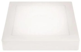 Πάνελ LED Slim Τετράγωνο 12W 4000K Αλουμίνιο Λευκό 145-68527 Eurolamp 145-68527 Λευκό