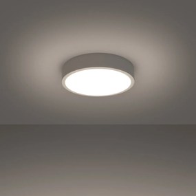 Sollux Φωτιστικό οροφής ONYX 30 λευκό LED 3000K,Αλουμίνιο,1x23W