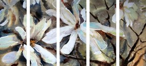 5 μέρη εικόνα λουλούδι ακουαρέλα δέντρο - 200x100