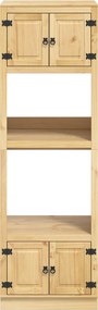 vidaXL Ντουλαπιού (Cabinet) SKI Μέλι Καφέ 66 x 58 x 207 εκ