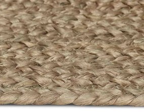 vidaXL Χαλί Γκρι 100 x 200 cm Γιούτα