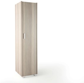 Intrahome Ντουλάπα μονόφυλλη σε χρώμα σταχτί 48x50x180 Intrahomesa-00652503