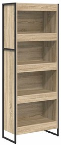 vidaXL Βιβλιοθήκη Σονόμα 60 x 30 x 155 εκ Επεξεργασμένο ξύλο