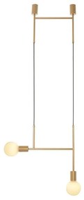 Φωτιστικό Οροφής TNK852P38GD 2ΧΕ27 38X4X110 Gold Aca Decor Metal