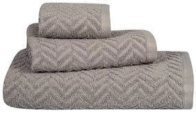 Πετσέτες Μπάνιου (Σετ 3τμχ) Greenwich Polo Club Cozy 4095 Taupe 480gsm