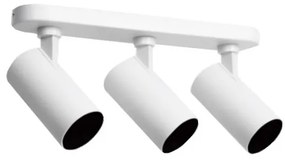 Σποτ Φωτιστικό Οροφής Κινητό 3xGU10 Lumen-3-630-Λευκό 3-630