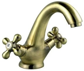 Μπαταρία νιπτήρος ANTICA Old Bronze BAI2BR FERRO