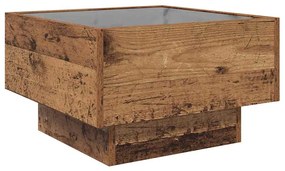 vidaXL Τραπεζάκι σαλονιού Παλαιό ξύλο 50 x 50 x 30 εκ