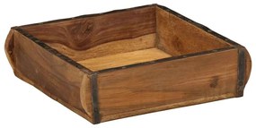 vidaXL Δίσκος 31x29x10 εκ. Από ανακυκλωμένο ξύλο