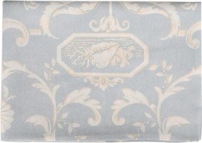 Double Pique Set Tuval - Blue Blue
White