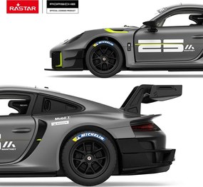 ΤΗΛΕΚΑΤΕΥΘΥΝΟΜΕΝΟ RASTAR PORSCHE 911 GT2 1:18 KIT  ΓΚΡΙ