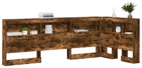 vidaXL Κεφαλάρι Αποθήκης Καπνιστή δρυς 100 cm Επεξεργασμένο ξύλο