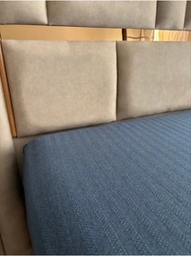 Stewehome Σεντόνι με λάστιχο διπλό από 100% βαμβάκι 180x200 cm