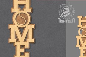 Σετ των 3 Intra απο ξύλο plywood 3mm-4mm πάχος Διακόσμηση κοπής με λέιζερ σπιτιού μπέιζμπολ 2 Δίασταση 15x15 cm INTRAFABR-120389664