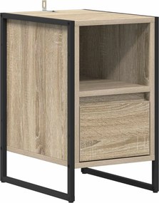 vidaXL Κομοδίνο 2 τμχ. Sonoma Δρυς 39,5 x 30 x 50 εκ