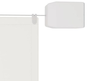 Τέντα Κάθετη Λευκή 100 x 360 εκ. από Ύφασμα Oxford - Λευκό