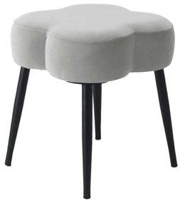 Σκαμπό 719-223-002 36x40cm Grey-Black