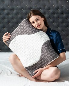Stewehome Ορθοπεδικό μαξιλάρι αφρού μνήμης 60x40 cm