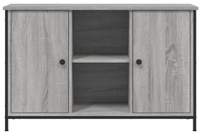 vidaXL Έπιπλο Τηλεόρασης Γκρι Sonoma 100x35x65 εκ. από Επεξεργ. Ξύλο