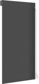 vidaXL Ρολό εισόδου Ανθρακί 100 x 210 cm Αλουμίνιο και Πολυουρεθάνη