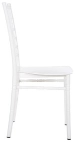 ΚΑΡΕΚΛΑ ΠΟΛΥΠΡΟΠΥΛΕΝΙΟΥ CATERING TIFFANY NEW HM8058.03 ΛΕΥΚΗ 41.2x49.7x89Υεκ. - 0536038 - HM8058.03
