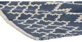 Χαλί DKD Home Decor Μπλε πολυεστέρας Άραβας 160 x 230 x 1 cm