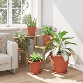 vidaXL Γλάστρες φυτών 24 pcs Κεραμιδί Ø 26 x 21.5 εκ Πλαστικό