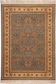 Χαλί Isfahan 3783B Blue-Cream Βιοκαρπέτ 200X290cm