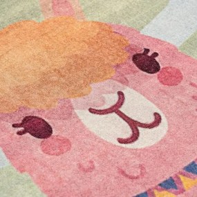 Beauty Home Χαλί παιδικό Fun Art 9587 120x180 Λιλά