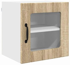 vidaXL Ραφιέρα τοίχου LUCCA Sonoma Δρυς 40 x 31 x 40 εκ.