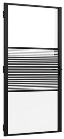 vidaXL Εσωτερική Πόρτα Μαύρο 102.5 x 201.5 cm