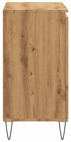 vidaXL Μπουφές Δρυς τεχνίτης 101,5 x 35 x 70 εκ. από Επεξεργασμένο Ξύλο