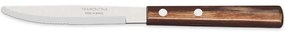 Μαχαίρι Φαγητού 020.21101.494 10,16cm Inox-Brown Steel,Polywood