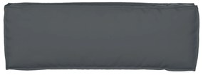 vidaXL Μαξιλάρι Παλέτας για Πάγκο Ανθρακί 120x40x8 εκ. Υφασμάτινος