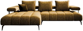 Γωνιακός καναπές Magnito-Moustardi-Αριστερή