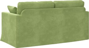 vidaXL Καναπές Ανοιχτό Πράσινο