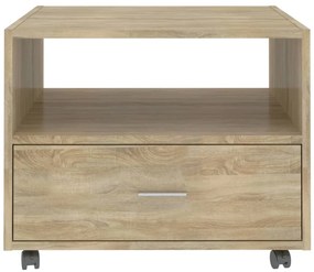 vidaXL Τραπεζάκι Σαλονιού Sonoma Δρυς 55 x 55 x 40 εκ. Επεξεργ. Ξύλο