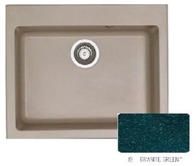 Sanitec Classic 331 Granite Green Ένθετος Νεροχύτης SAN.331.19.GRGR