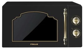 Finlux FMO-2022RBL Φούρνος Μικροκυμάτων με Grill 20lt Μαύρος