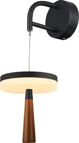 Φωτιστικό Τοίχου Asian-Μαύρο