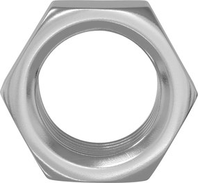 vidaXL Εξάγωνο Παξιμάδι 2 pcs Ασημί M6 Μέταλλο