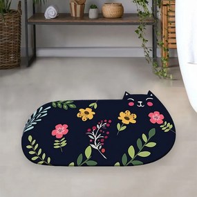 Πατάκι Μπάνιου Cattest 510CHL1372 Multi L'essentiel Maison 80x140 Πολυέστερ