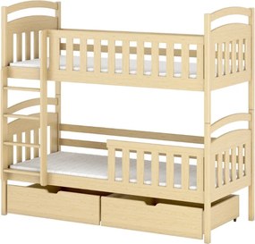 SEBUŚ 80x160 pine bunk bed Lano Furniture