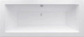 Mexen Cube ορθογώνια μπανιέρα 190 x 80 cm, λευκή - 55051908000